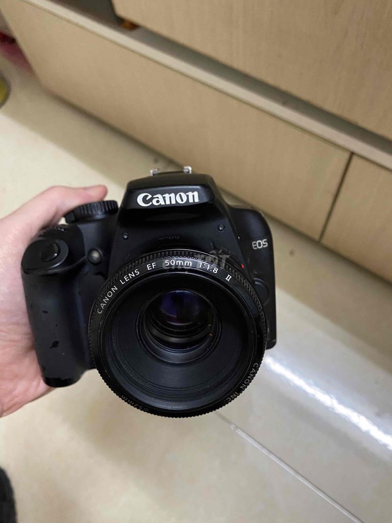 Canon 1000D kèm lens 50 1.8ii. Mua bán Máy ảnh, Máy quay tại Quận Hoàng Mai Hà Nội được đăng bởi anhsn hình 1
