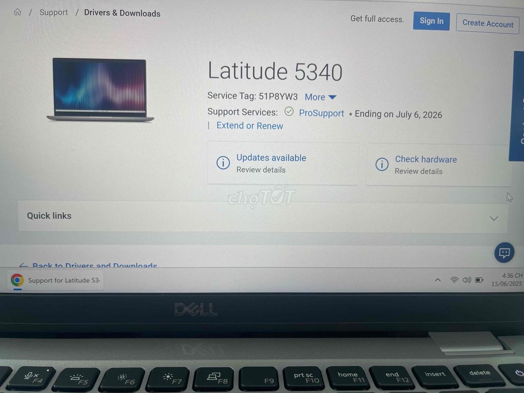 Bán Laptop Dell Latitude 5340 i7 - Cấu Hình Mạnh. Mua bán Laptop tại Quận 12 Tp Hồ Chí Minh được đăng bởi Vi Tính An Tín hình 4