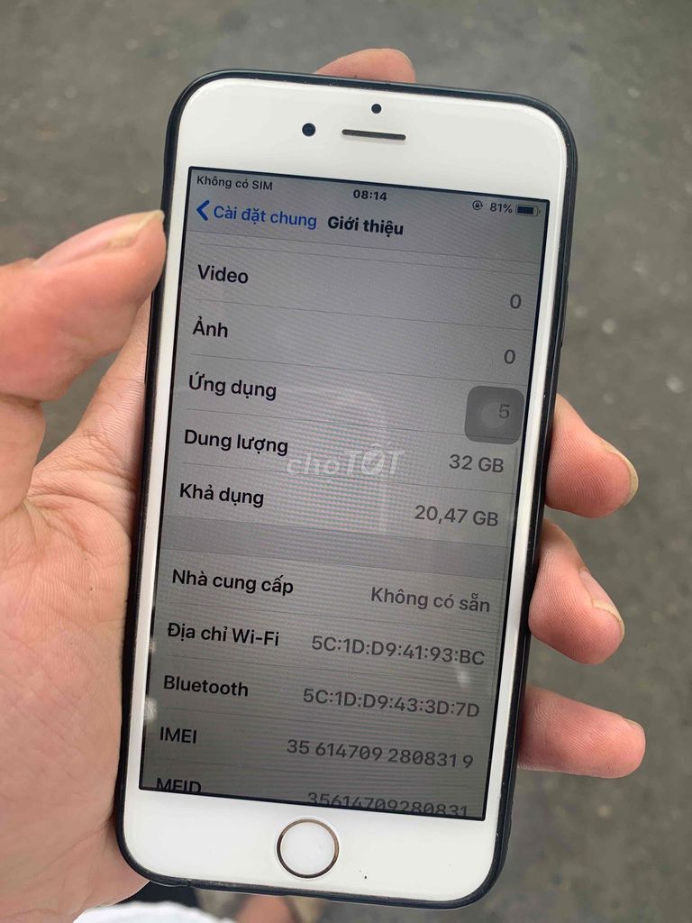 Apple iPhone 6 32GB Vàng. Mua bán Điện thoại tại Quận Liên Chiểu Đà Nẵng được đăng bởi Lộc нồ мιин hình 1