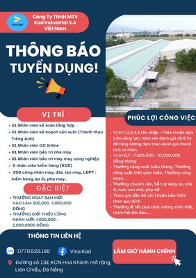 CÔNG TY TNHH MTV KAD INDUSTRIAL S.A VIỆT NAM