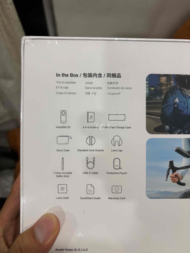 Camera Insta360 X5 New. Mua bán Máy ảnh, Máy quay tại Thành phố Sa Đéc Đồng Tháp được đăng bởi Trần Lợi hình 1