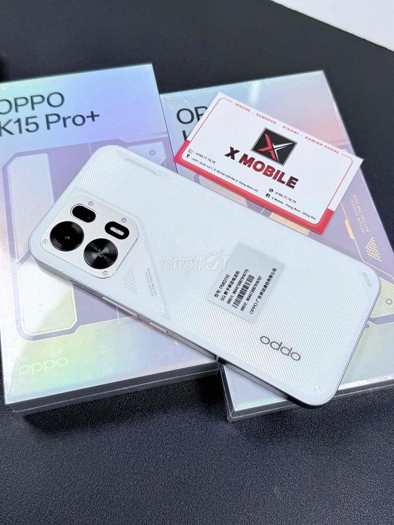 OPPO K15 TURBO PRO+ 12/256 SIÊU PHẨM HOT NHẤT 2026. Mua bán Điện thoại tại Huyện Trảng Bom Đồng Nai được đăng bởi X Mobile Trảng Bom hình 1