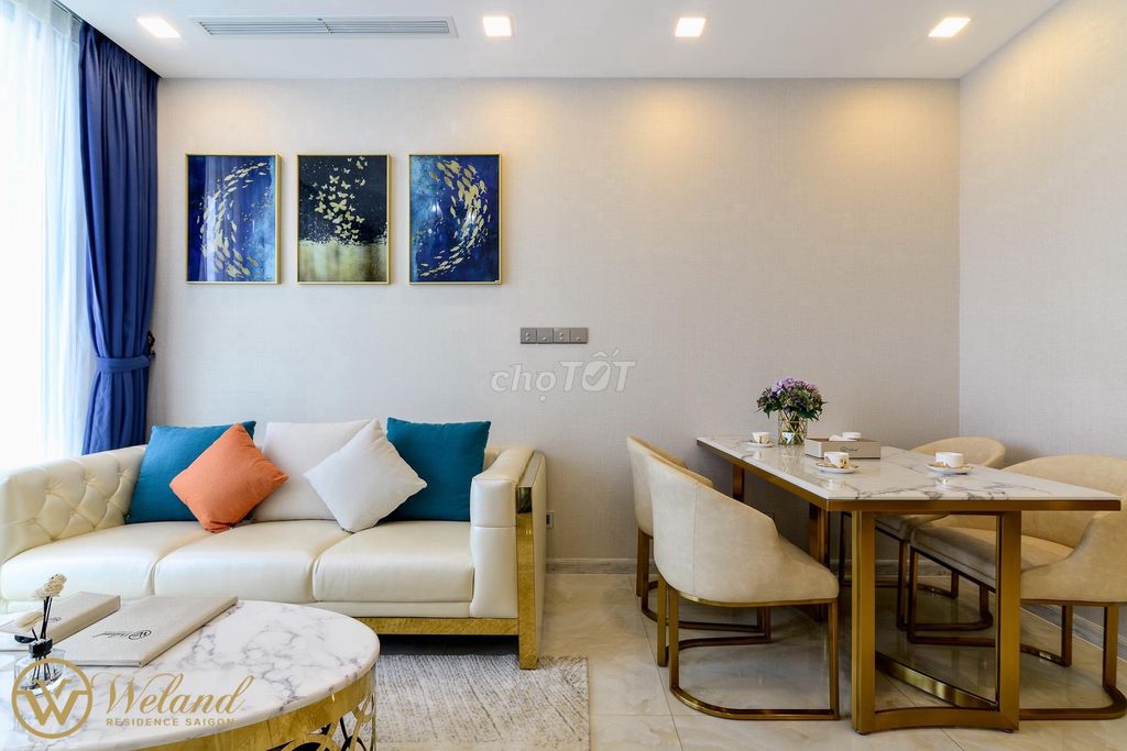 Căn hộ 2PN 76m2 The Sun Avenue quận 2