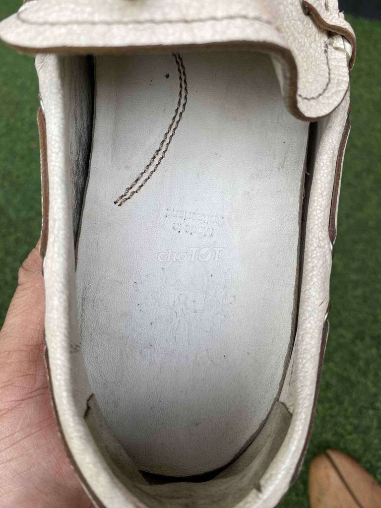 Giày sezi 39  lười Bally nam da thật trắng kem. Mua bán Giày dép tại Quận Thanh Khê Đà Nẵng được đăng bởi lanh pham hình 4