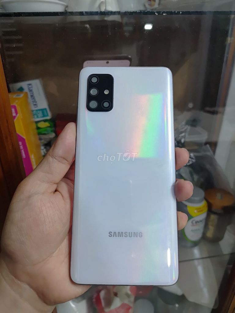 Samsung Galaxy A71- Ram 8G-128GB Trắng Nguyên Zin. Mua bán Điện thoại tại Quận 12 Tp Hồ Chí Minh được đăng bởi Huyền hình 1