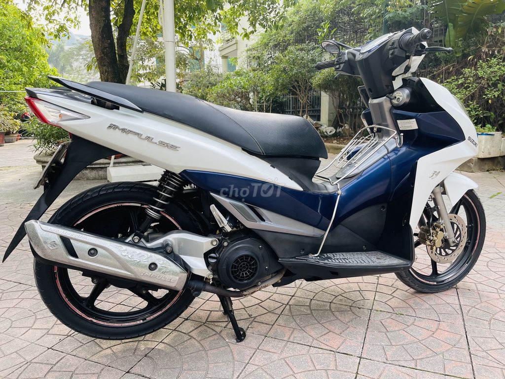 SUZUKI IMPULSE 125FI MÀU TRẮNG CHÍNH CHỦ. Mua bán Xe máy tại Quận Cầu Giấy Hà Nội được đăng bởi VIỆT ANH hình 3