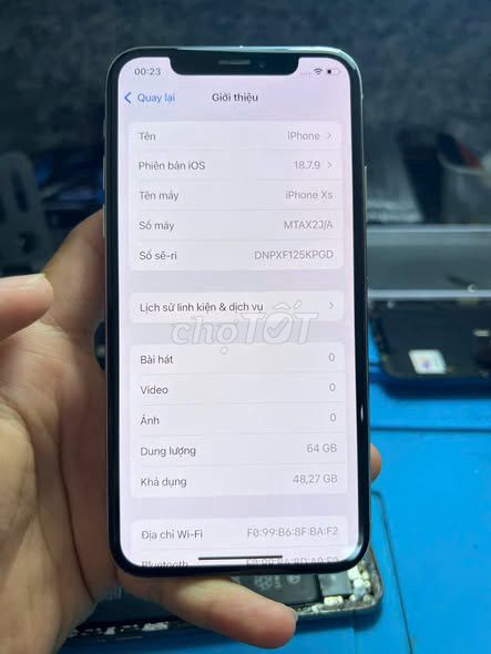 Apple iPhone XS 64GB Trắng Đã sử dụng. Mua bán Điện thoại tại Quận 1 Tp Hồ Chí Minh được đăng bởi Hội Đồ Điện Tử hình 1
