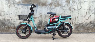 Xe đạp điện JVC G10 màu xanh ngọc