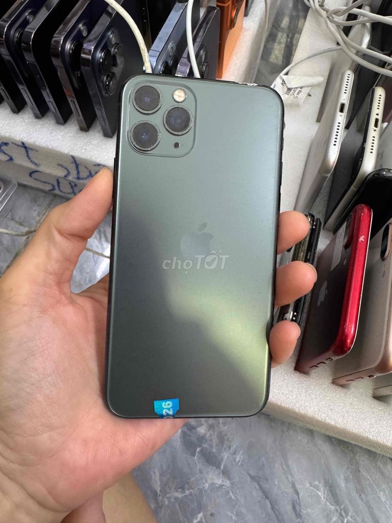 11 Pro 64GB Xám màn zin gắn máy ấm thanh sóng nhẹ. Mua bán Điện thoại tại Quận 4 Tp Hồ Chí Minh được đăng bởi Phan Pha hình 1