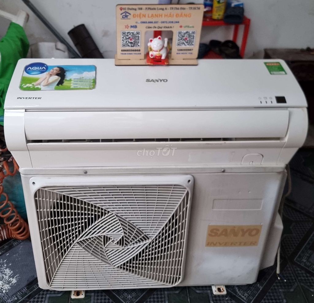 Sanyo 1hp inverter nguyên zin, chưa sửa