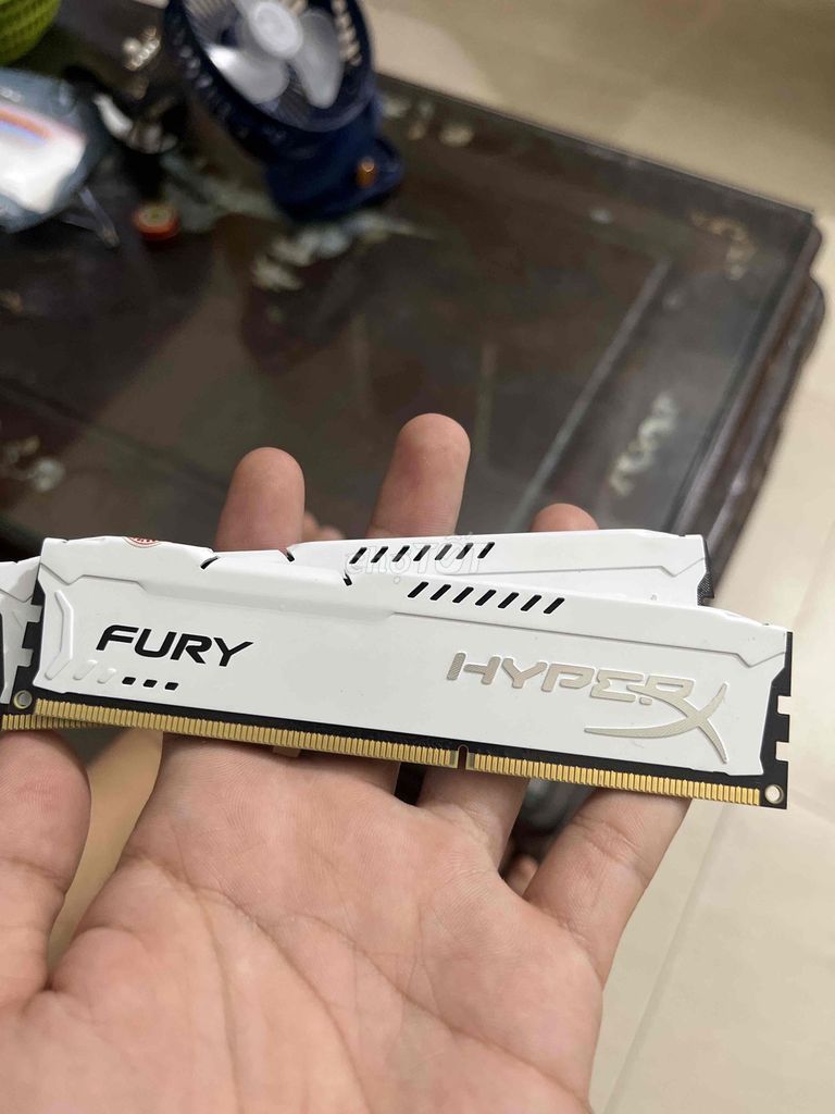 RAM HyperX Fury Trắng ddr3 8x2. Mua bán Linh kiện (RAM, Card...) tại Huyện Thanh Oai Hà Nội được đăng bởi Vũ Đình Quân hình 1