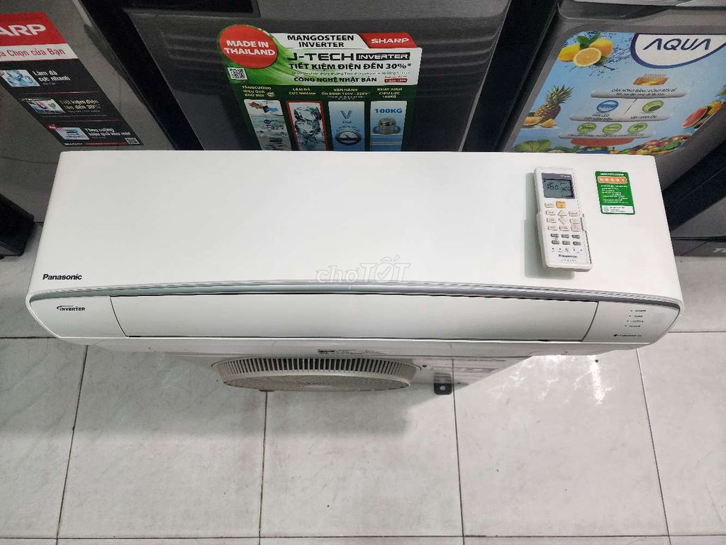 ML Panasonic 1HP inverter. Tiết kiệm điện mới 95%