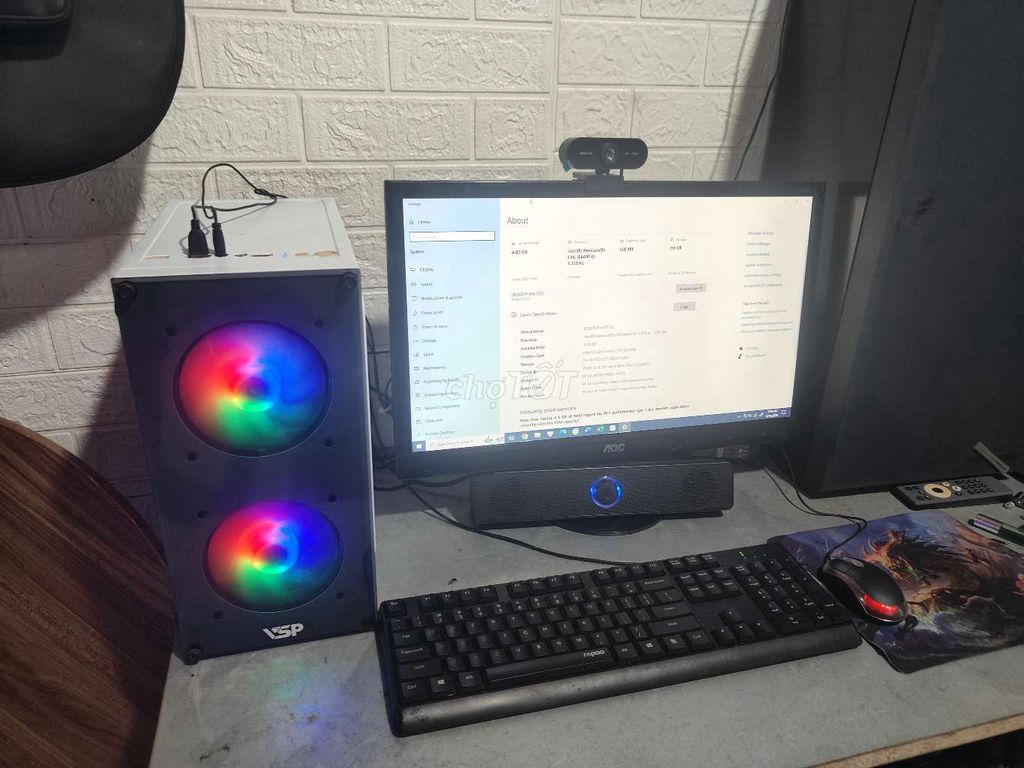 Dàn PC như hình 🖥hoạt động bình thường. Mua bán Máy tính để bàn tại Thành phố Cà Mau Cà Mau được đăng bởi Duy Nguyễn hình 1