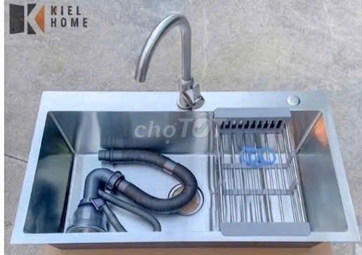 Chậu rửa bát Inox 82x45. Mua bán Thiết bị vệ sinh, nhà tắm tại Quận Hà Đông Hà Nội được đăng bởi Nguyễn Gia Hải hình 1