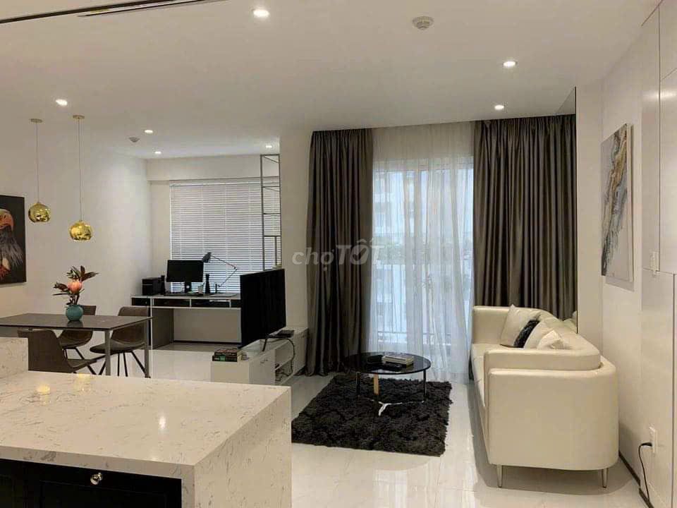 Cho thuê cc Sky Garden, 91m2, 3PN-2WC, nhà đẹp,giá thực tế 15tr/tháng