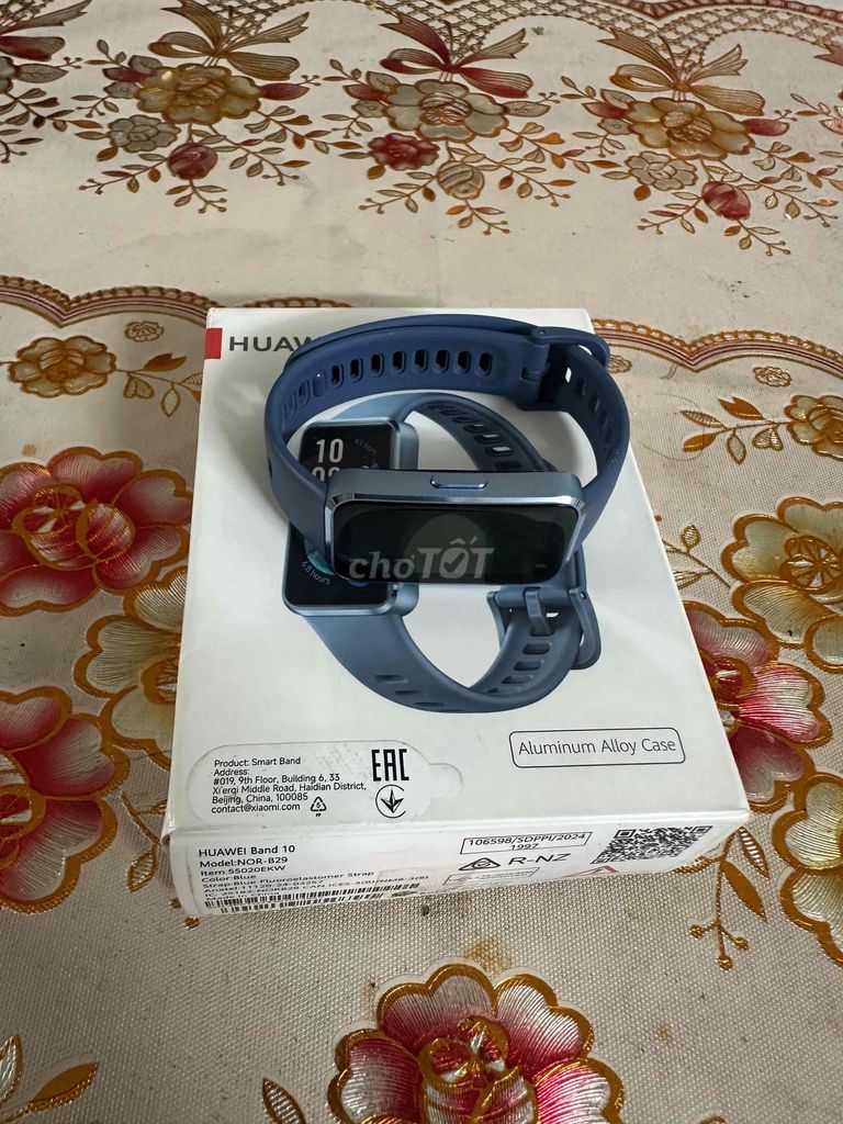 Huawei Band 10 Xanh dương. Mua bán Thiết bị đeo thông minh tại Quận Bình Tân Tp Hồ Chí Minh được đăng bởi Tung hình 1