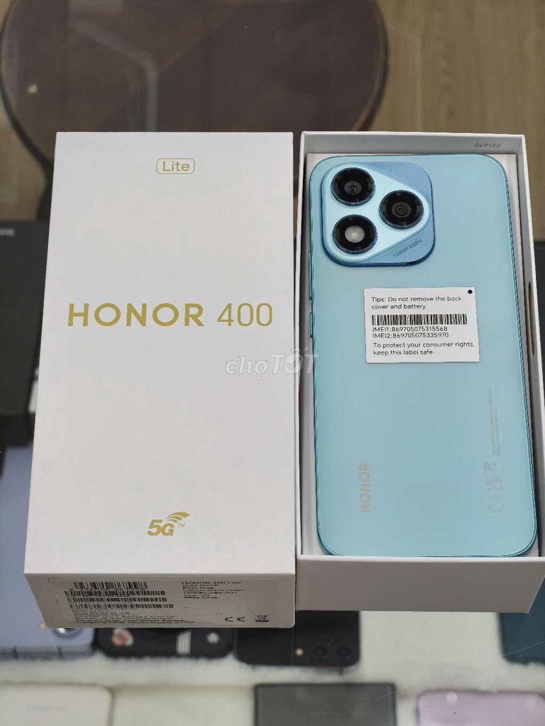 Honor 400 Lite 5G 12GB/256GB Xanh chính hãng fullb. Mua bán Điện thoại tại Quận Hai Bà Trưng Hà Nội được đăng bởi Boss Mobile hình 1