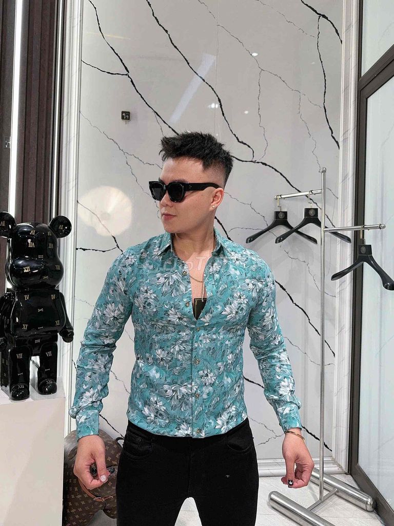 Áo sơ mi nam lụa size M-XXL. Mua bán Quần áo tại Quận Lê Chân Hải Phòng được đăng bởi Boy Cố Gắng hình 1