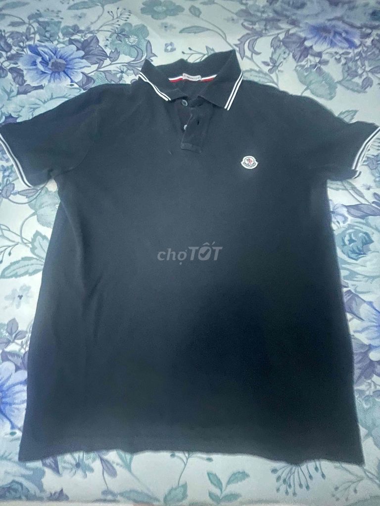 Áo polo nam Moncler Đen Pháp auth. Mua bán Quần áo tại Quận 3 Tp Hồ Chí Minh được đăng bởi HÀNG HIỆU giá iêu thương hình 1