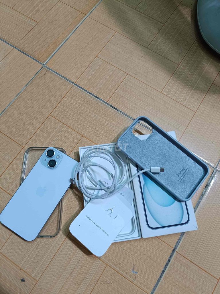 Apple iPhone 15 128GB Xanh nhạt. Mua bán Điện thoại tại Thành phố Thuận An Bình Dương được đăng bởi Nguyễn Văn Hoàng hình 1