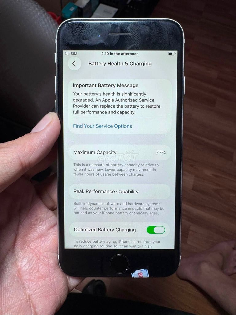 Apple iPhone SE 2020 256GB Trắng Đã qua sử dụng. Mua bán Điện thoại tại Quận 12 Tp Hồ Chí Minh được đăng bởi Hội Đồ Điện Tử hình 1