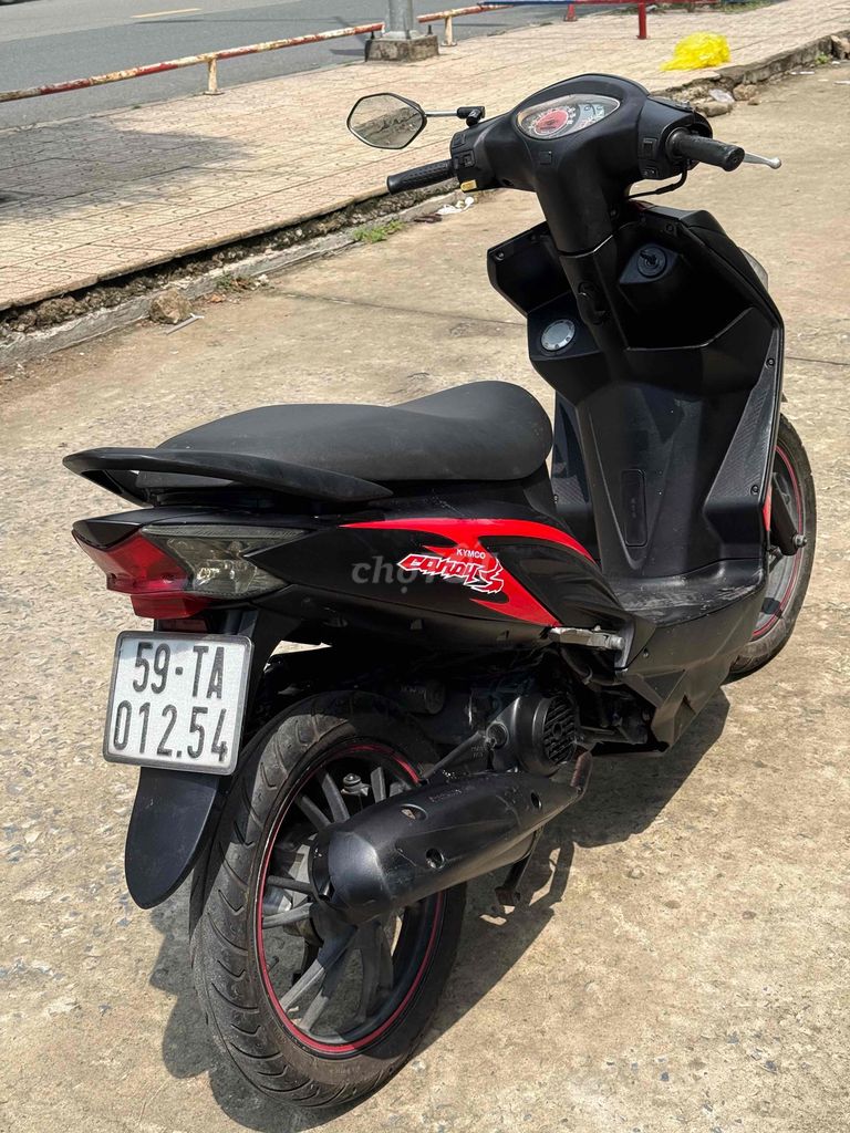 Мопед Kimco Candy 50cc, черный, красный