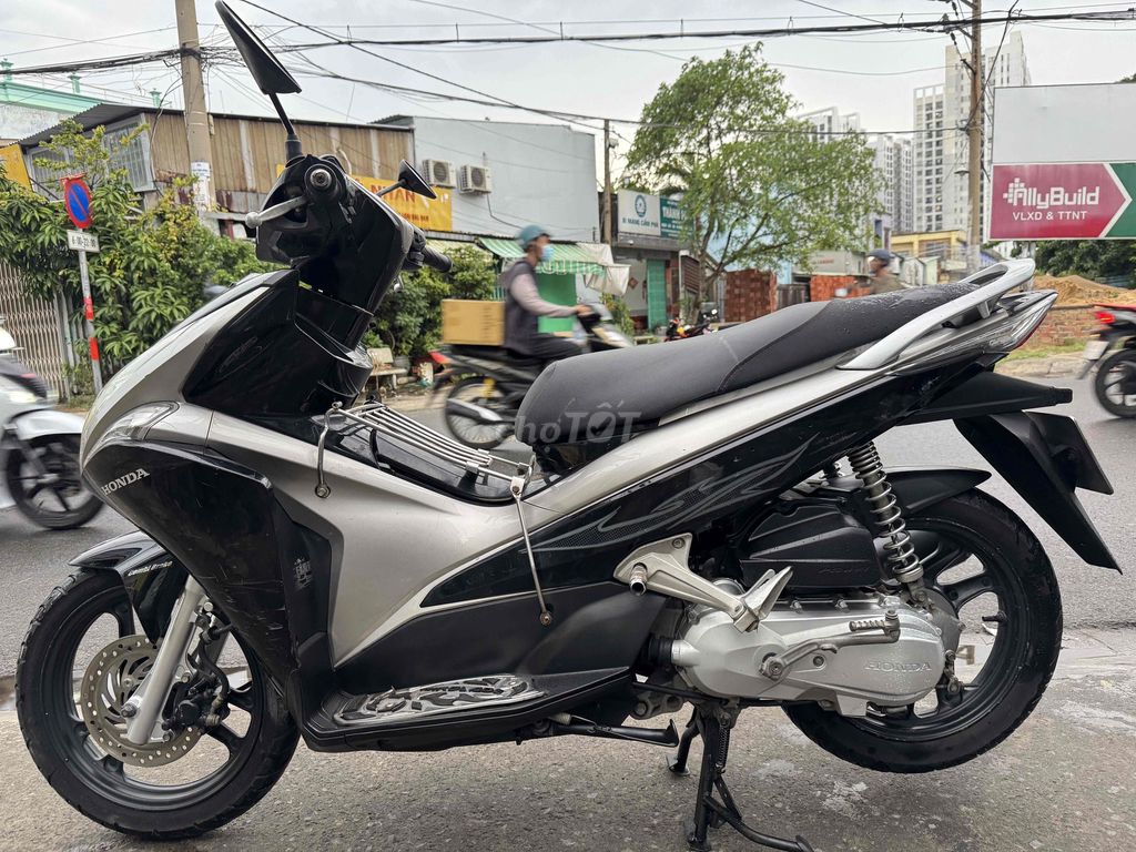 Honda Air Blade 2012 Черно-серебристый