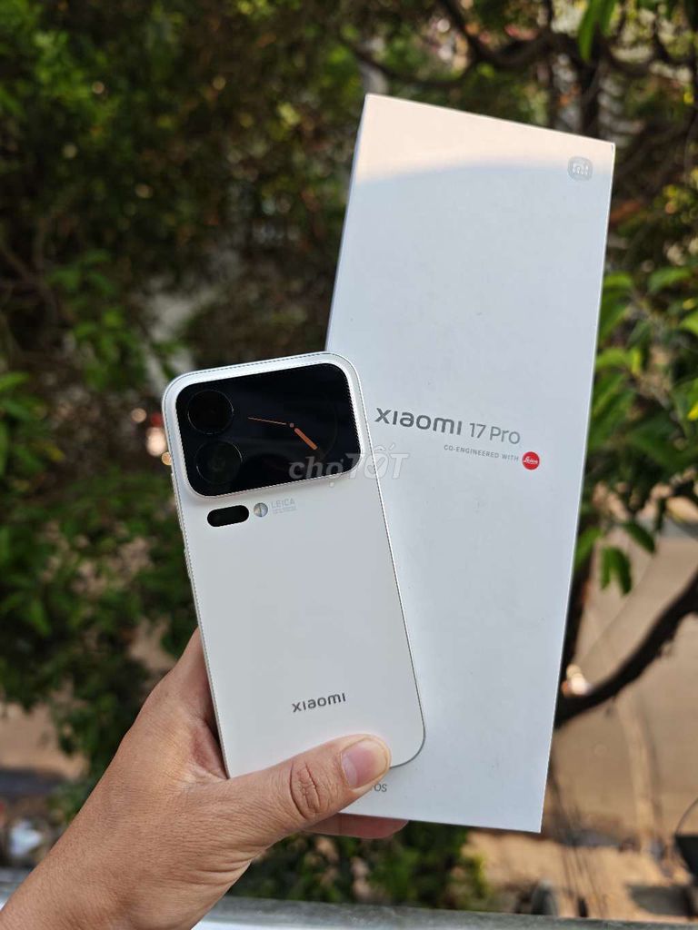 Xiaomi 17 Pro 256GB Trắng đẹp 99% Rom Quốc tế. Mua bán Điện thoại tại Quận 6 Tp Hồ Chí Minh được đăng bởi Đức Ty hình 1