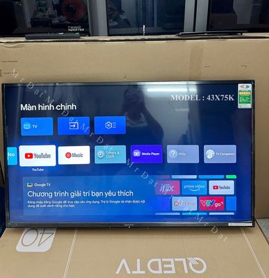 TIVI. GOOGLE. 4K 43 inch SONY. MODEL: 43X75K.. Mua bán Tivi, Âm thanh tại Quận 8 Tp Hồ Chí Minh được đăng bởi Trần Thiện Đạt