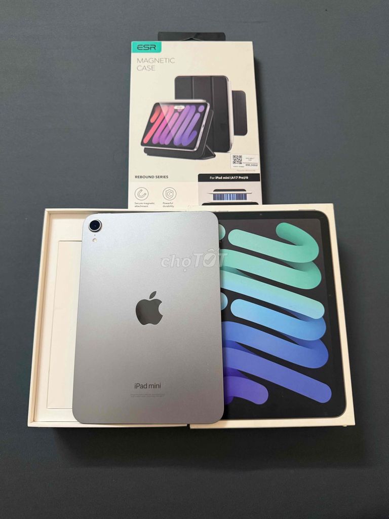 Apple iPad Mini 7 128GB Wifi Xám Likenew. Mua bán Máy tính bảng tại Quận Gò Vấp Tp Hồ Chí Minh được đăng bởi Võ Chí Bảo hình 1