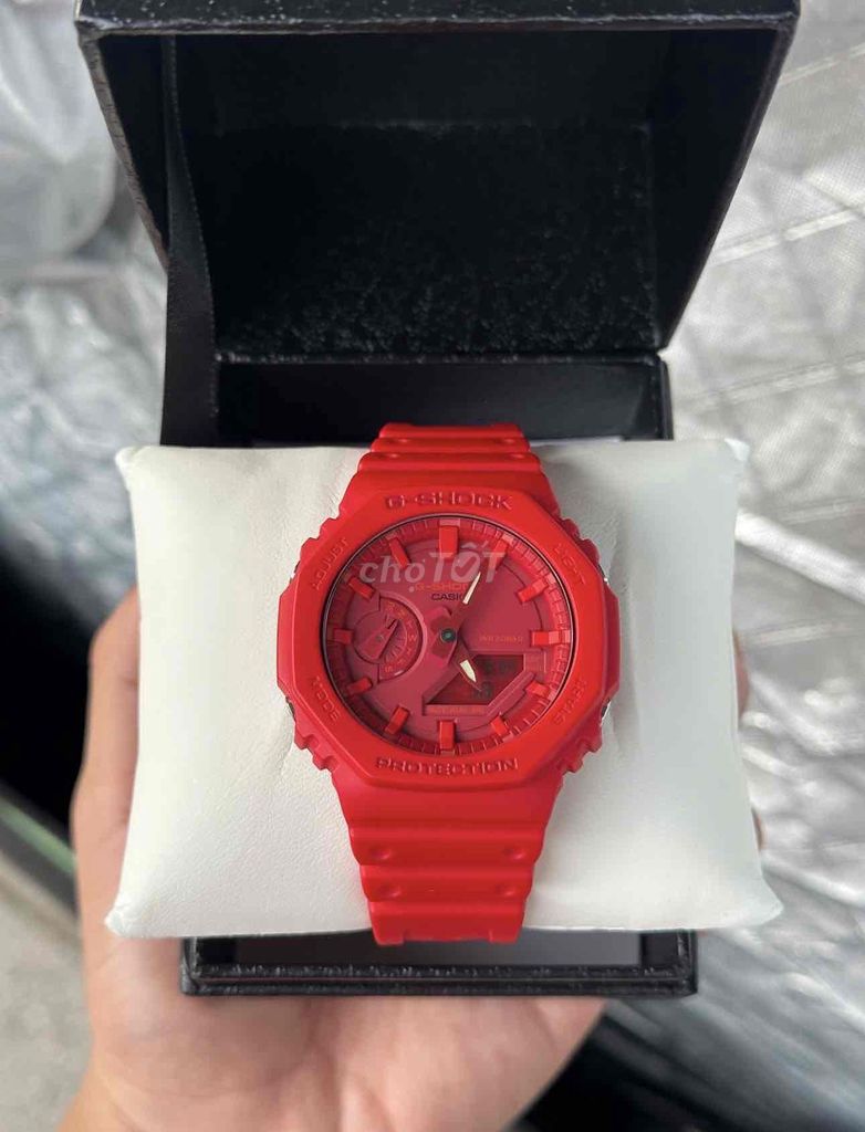 Đồng hồ Casio GA2100 Đỏ Nam. Mua bán Đồng hồ tại Thành phố Thủ Dầu Một Bình Dương được đăng bởi minh nguyễn hình 1