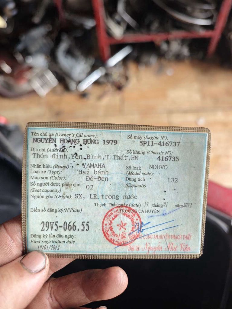 Em có con novolx 135 đăng ký 2012. Mua bán Xe máy tại Huyện Tân Sơn Phú Thọ được đăng bởi Hoang Tinh hình 1