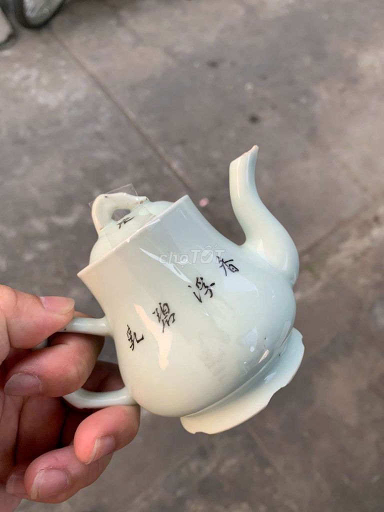 Ấm trà gốm sứ cổ. Mua bán Đồ sưu tầm, đồ cổ tại Thành phố Sa Đéc Đồng Tháp được đăng bởi Phương  hình 1