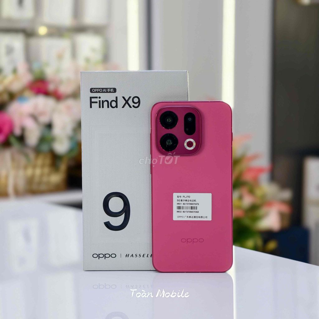 OPPO Find X9 Mới 100%. Mua bán Điện thoại tại Thành phố Cà Mau Cà Mau được đăng bởi Toàn Mobile hình 1