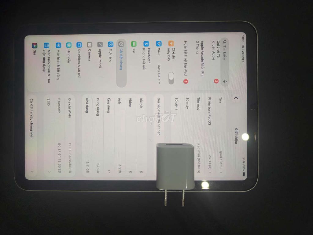 Apple iPad mini 6 64GB Vàng. Mua bán Máy tính bảng tại Thành phố Rạch Giá Kiên Giang được đăng bởi Thành hình 1