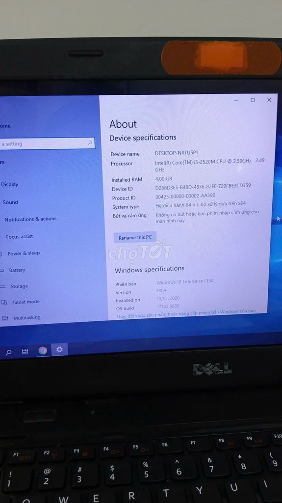 Dell Inspiron N4050 i5 14 inch 4GB/SSD. Mua bán Laptop tại Quận 11 Tp Hồ Chí Minh được đăng bởi TIAN CAO CHEN RUAN hình 1