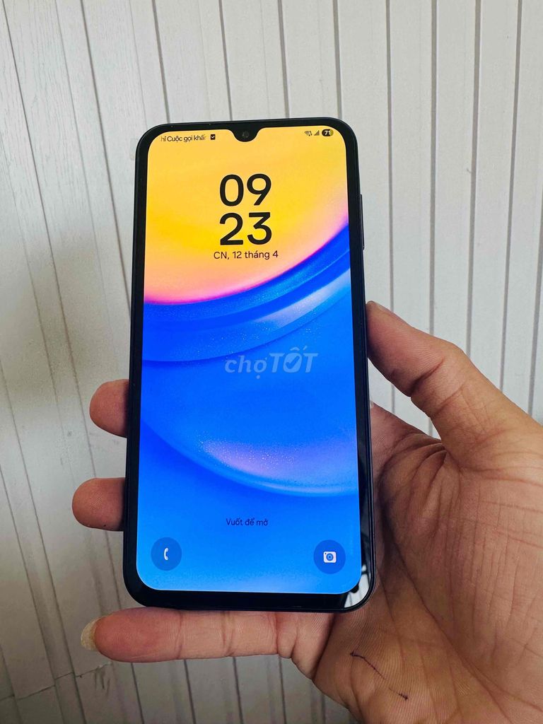 Samsung Galaxy A15 5G Đen. Mua bán Điện thoại tại Quận Ô Môn Cần Thơ được đăng bởi ihivy hình 1