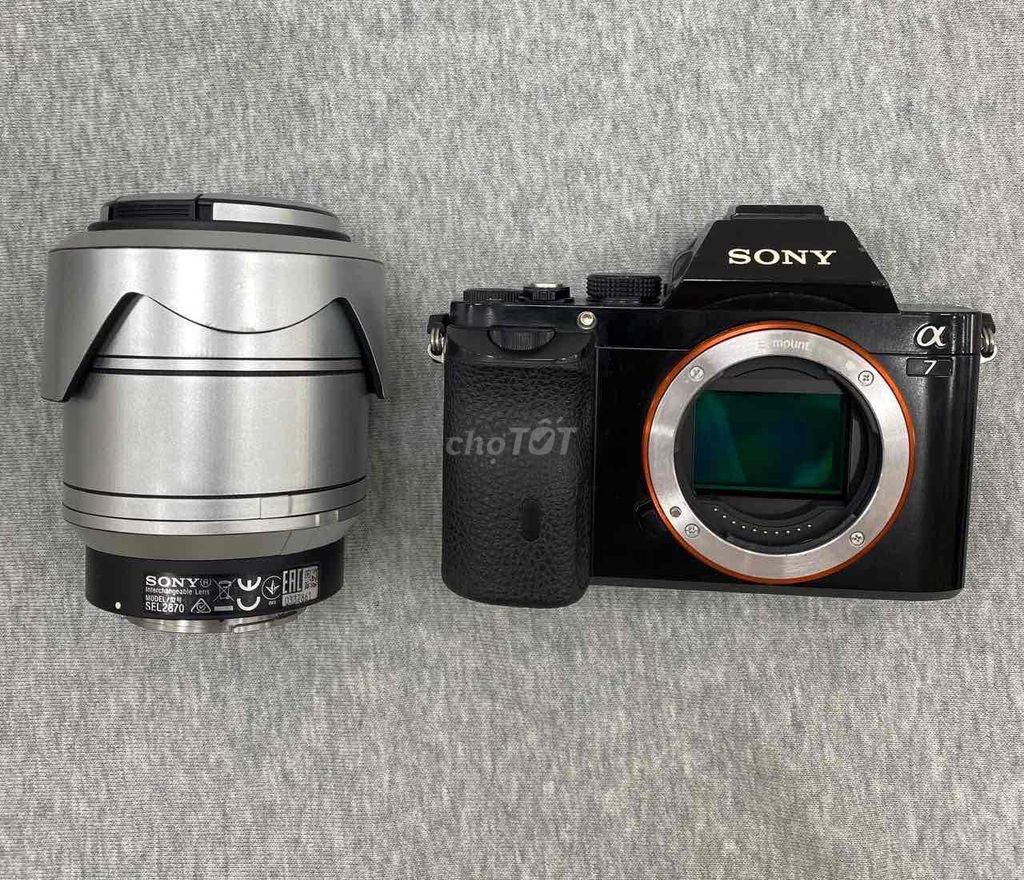 Máy ảnh Sony A7 98% Fullfarme kèm lens 28-70mm. Mua bán Máy ảnh, Máy quay tại Quận 5 Tp Hồ Chí Minh được đăng bởi Phan Thế Phong  hình 1