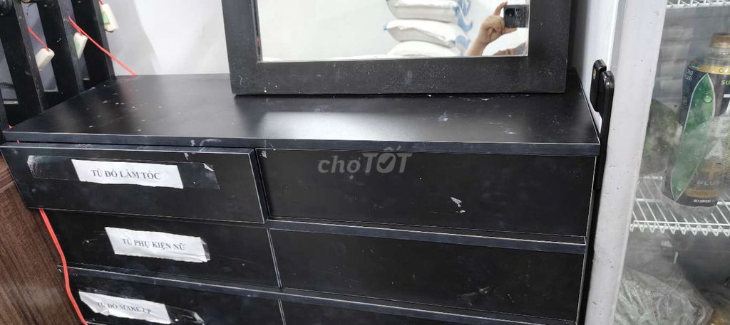 Gương, ghế, hộc bàn. Mua bán Bàn ghế tại Quận Bình Thạnh Tp Hồ Chí Minh được đăng bởi Phương Mai hình 3