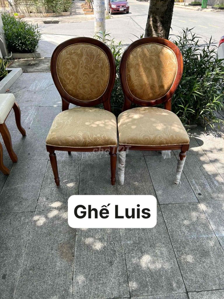 ghế . ghế dựa . ghế luis . ghế tân cổ điển