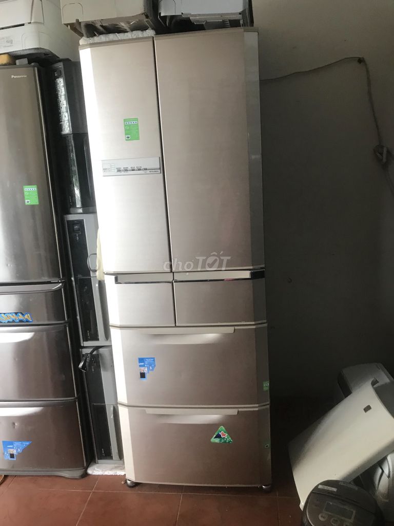 0977398070 - Tủ lạnh Mitsubishi 6 cánh 495L nội địa nhật