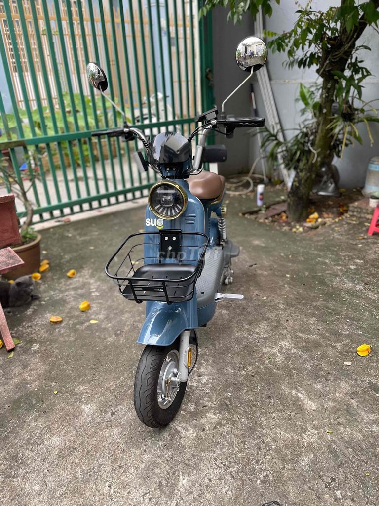 Xe đạp điện SUG bike màu Xanh dương. Mua bán Xe điện tại Quận Ninh Kiều Cần Thơ được đăng bởi XE ĐIỆN Phước Sang hình 3
