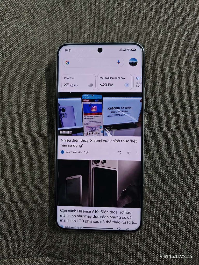 Xiaomi 15 Ultra Trắng 98% Fullbox. Mua bán Điện thoại tại Quận Bình Thuỷ Cần Thơ được đăng bởi Linh hình 1