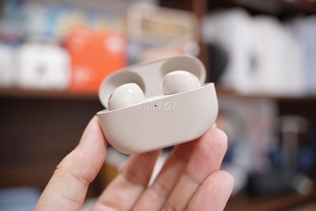 Tai nghe chống ồn Sony WF-1000XM5 màu be đẹp. Mua bán Tivi, Âm thanh tại Quận Bình Tân Tp Hồ Chí Minh được đăng bởi Huy Lương hình 1