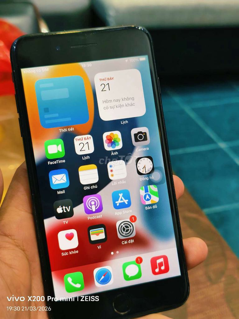 Apple iPhone 7 Plus 128GB Đen Đã sử dụng. Mua bán Điện thoại tại Quận Tân Bình Tp Hồ Chí Minh được đăng bởi Táo Bán Lổ hình 1