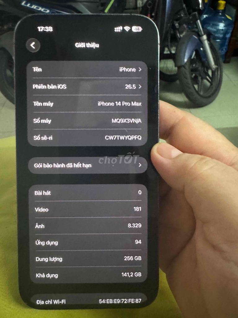 Apple iPhone 14 Pro Max 256GB Tím/VNA. Mua bán Điện thoại tại Quận 10 Tp Hồ Chí Minh được đăng bởi Kim Ngan hình 1
