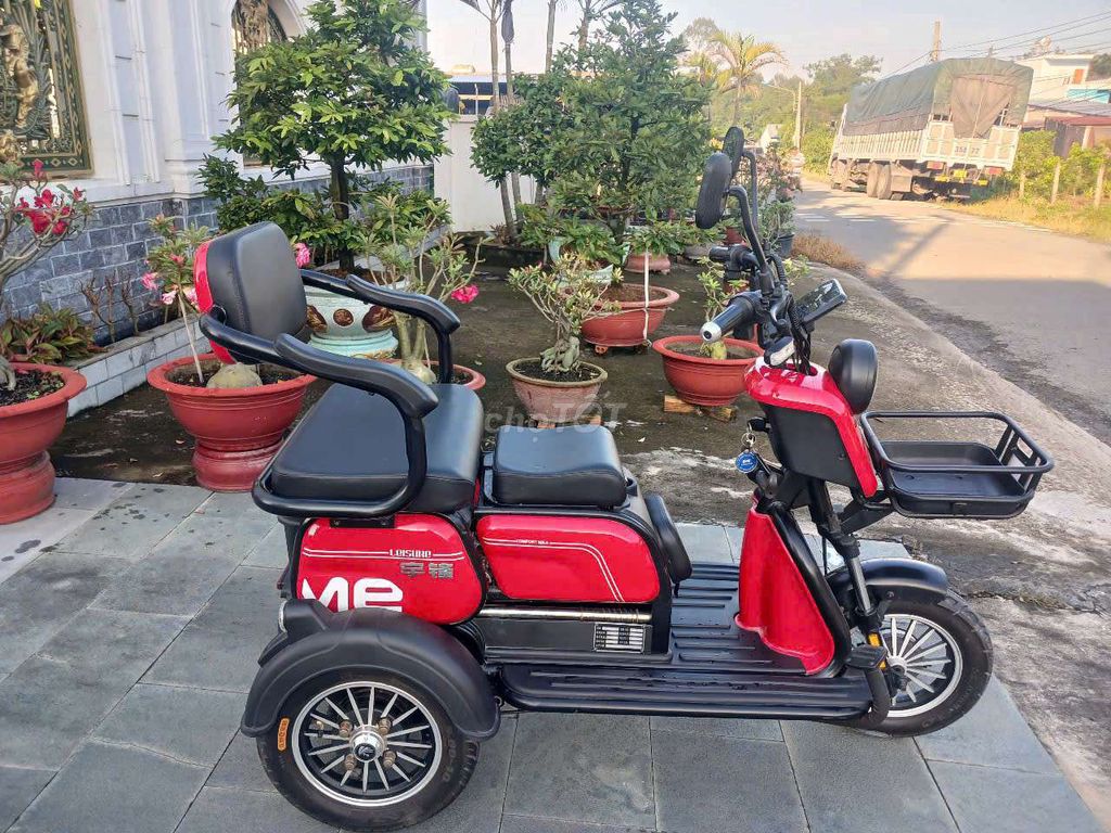 Xe điện 3 bánh còn mới 98%. Mua bán Xe điện tại Thị xã Bến Cát Bình Dương được đăng bởi pham the cao hình 1