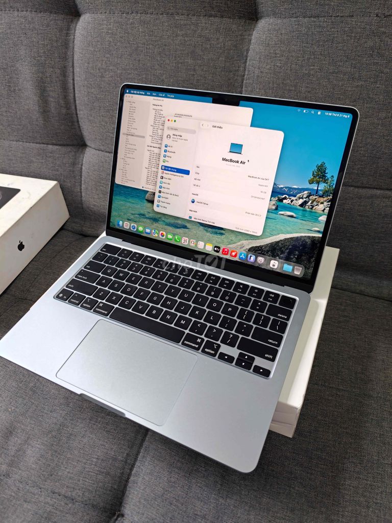 Mac Air M4 16/257gb SkyBlue VN p100% Sạc 60L. Mua bán Laptop tại Quận Đống Đa Hà Nội được đăng bởi Quý Hoàng hình 1