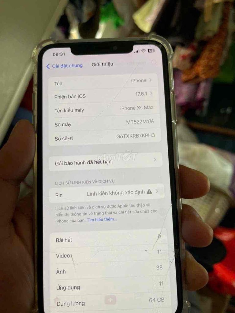 icloud ẩn Tình Trạng Màng GX Còn Full Bao Mượt. Mua bán Điện thoại tại Thành phố Qui Nhơn Bình Định được đăng bởi Bắp VôTri hình 1
