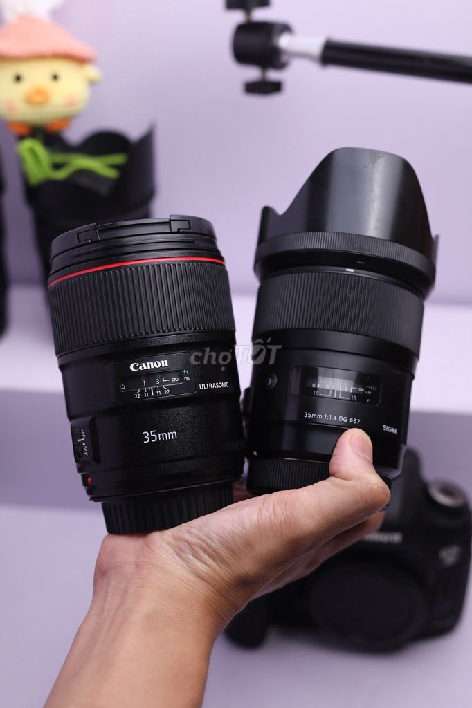Canon EF 35mm f/1.4 IS /// Sigma 35mm f/1.4 Art. Mua bán Máy ảnh, Máy quay tại Thành phố Thủ Đức Tp Hồ Chí Minh được đăng bởi hiếu nguyễn hình 1